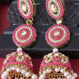 VATSALYA creation Gold-Plated Alloy Earrings-picture-26
