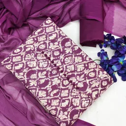 KALINI Printed Unstitched Dress Material-picture-18