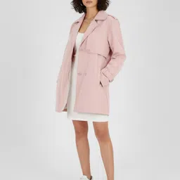 glitchez Notched Lapel Single Breasted Overcoat image 2