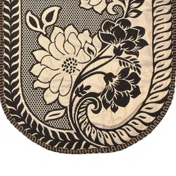 Furnishing Hut Coffee Brown & Grey Printed Chenille Sofa Cover image 2