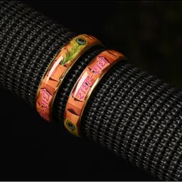 1ST TIME Set Of 8 Stone-Studded Bangles image 3