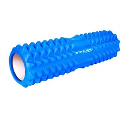 STRAUSS Blue Grid Foam Roller image 1