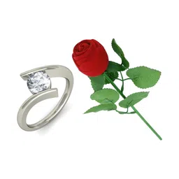 SILVOSWAN Stone-Studded Finger Ring-picture-15