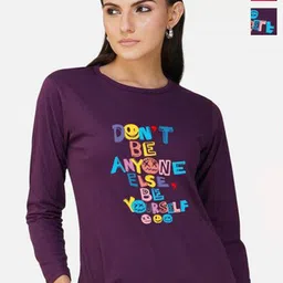 Metronaut Women 2 Printed Bio Finish Applique T-shirt-picture-30