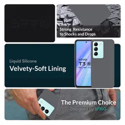 SPRIG vivo Y200e Liquid Silicone Back Cover image 4