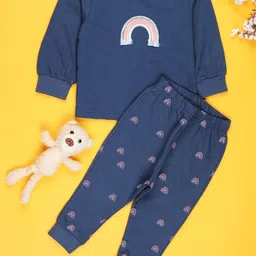 V-Mart Infant Printed Long Sleeves Pure Cotton T-shirt With Joggers-picture-10