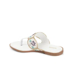 Anouk Women Embellished Open Toe Flats image 3