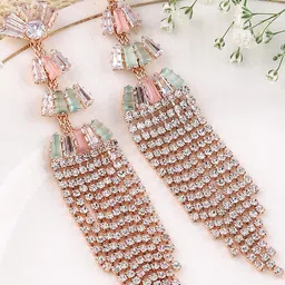 Bhagya Lakshmi Metal Earrings-image-81