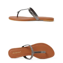 KNEETOES Women Open Toe Flats image 4