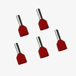 1 sqmm Twin Insulated Terminal Ferrule End Lug (Pack of 5) Crimp Wire Lugs/End Sealing Lugs/Crimp Connectors/Tubular Lugs-picture-12