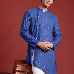 Anouk Angrakha Pure Cotton Kurta with Churidar-picture-27