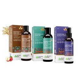 Avimee Herbal Hair Care Combo - Hair Oil 100ml + Hair Cleanser 200ml + Scalp Spray 100ml-image-14