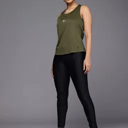 HRX by Hrithik Roshan Brand Logo Detail Running T-shirt image 2