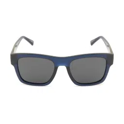 Opium Grey Polarised and UV Protected Lens Wayfarer Sunglasses for men image 1