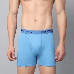 Vimal Jonney Multicolor Cotton comfort fitTrunks Pack of 2 image 1