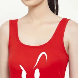Friskers Red Printed Camisole image 5