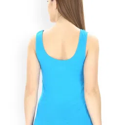 Friskers Turquoise Graphic Print Camisole image 2
