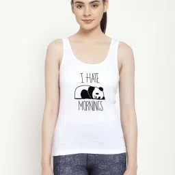 Friskers White Graphic Print Camisole image 1