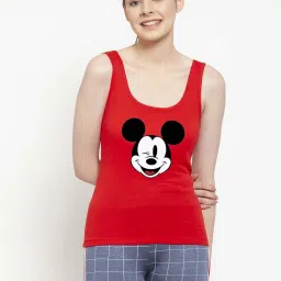 Friskers Red Printed Camisole image 1