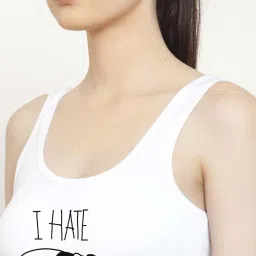 Friskers White Graphic Print Camisole image 5