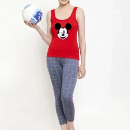 Friskers Red Printed Camisole image 4