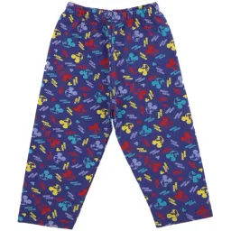 Bodycare Kids Navy Cotton Printed Trackpants-picture-21