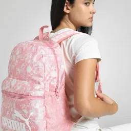 Puma Phase Pink Fruit-Floral AOP Floral Backpack-image-17