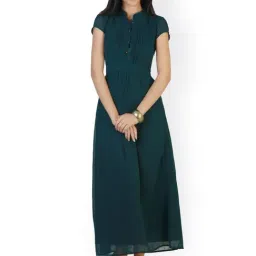 Belle Fille Teal Regular Fit Dress-picture-15