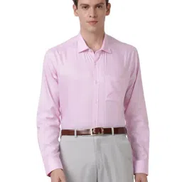Park Avenue Pink Slim Fit Shirt-picture-29