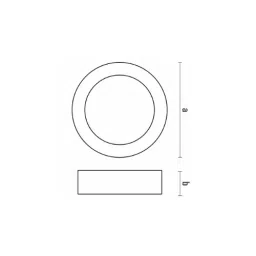 Instapower I-Glow 12 W Recess Mounted LED Indoor Light Cool White, 771906.12 image 2