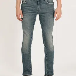 Wrangler Light Indigo Cotton Slim Fit Jeans-image-23