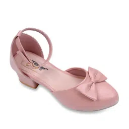 Tiny Bugs Kids Peach Ankle Strap Sandals-picture-18