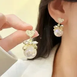 TheVineGirl Heart Shaped Drop Earrings-picture-32