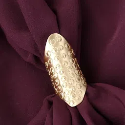 Panash Gold Plated Finger Ring image 1