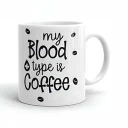 Mr UVD White & Black Printed Ceramic Matte Mug-picture-32