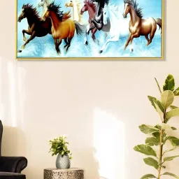 Art Street Multicoloured Synthetic Wood Wall Art For Home D¿cor image 1