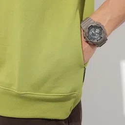 The Roadster Life Co. Oversized Fit Striped Sweatshirt image 3