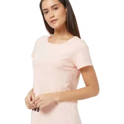 Soie Cream Cotton Printed Lounge T-Shirt image 3