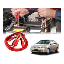 Auto Pearl 1.83 m (6 Ft) 500 A Heavy Duty Anti Tangle Battery Jumper Booster Cables for Chevrolet Optra (Pack of 2)-picture-28