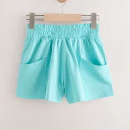 NEXT Set of 3 Girls Pure Cotton Shorts image 3