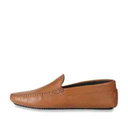 Yoho Men's Anti Pain Archflex Tan Loafers image 4