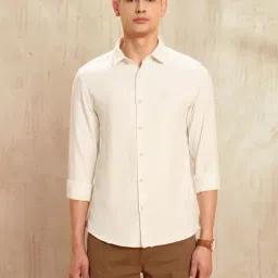 U.S. Polo Assn. Denim Co. White Cotton Slim Fit Printed Shirt-picture-46