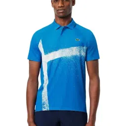 Lacoste Blue Lacoste Tennis x Novak Djokovic On Court Polo T-Shirt-picture-39