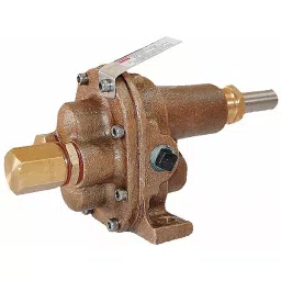 DAYTON Rotary Gear Pump Head Bronze 19.05 mm (3/4 Inch) NPT 100 psi Max. Op Pressure 550 SUS Max. Viscosity, 4KHJ2 image 1