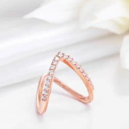 Zavya 925 Silver Royal Elegance Rhodium Plated Ring for Women-picture-39