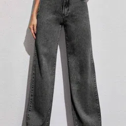 Metronaut Women Comfort Wide Leg Jeans-image-48