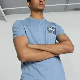 Puma Zen Blue Regular Fit Printed Sports T-Shirt-picture-46