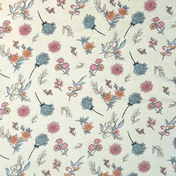 WEAVE AND DECOR White & Grey Printed 300TC Cotton Super King Bedsheet Set 1.98 m x 1.98 m image 4