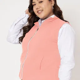 BRINNS Women Fleece Open Front Jacket image 2