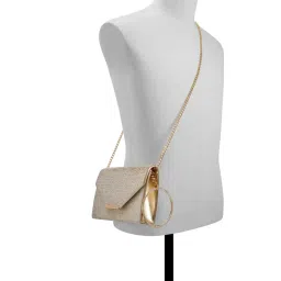 Aldo WELTER Womens Gold Clutch image 4